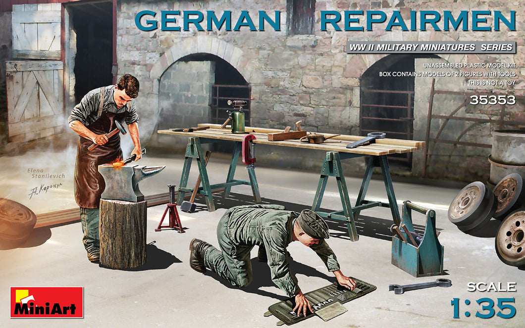 German Repairmen 1:35