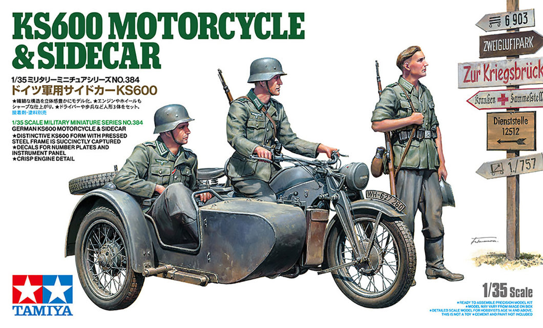 KS600 & Sidecar 1:35