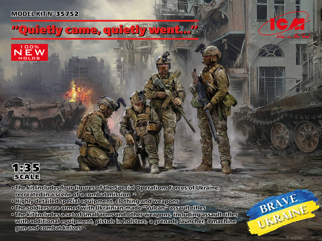 “Quietly came, quietly went…” Special Operations Forces of Ukraine 1:35