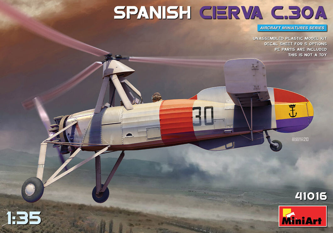 Spanish Cierva C.30A 1:35