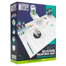 Load image into Gallery viewer, Silicone Painting Mat - With Bottle Holders

