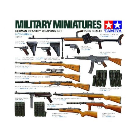 German Infantry Weapons Set 1:35 scale