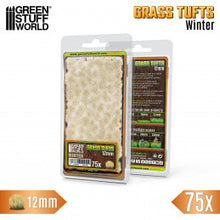 Load image into Gallery viewer, Grass TUFTS - 12mm self-adhesive - Winter
