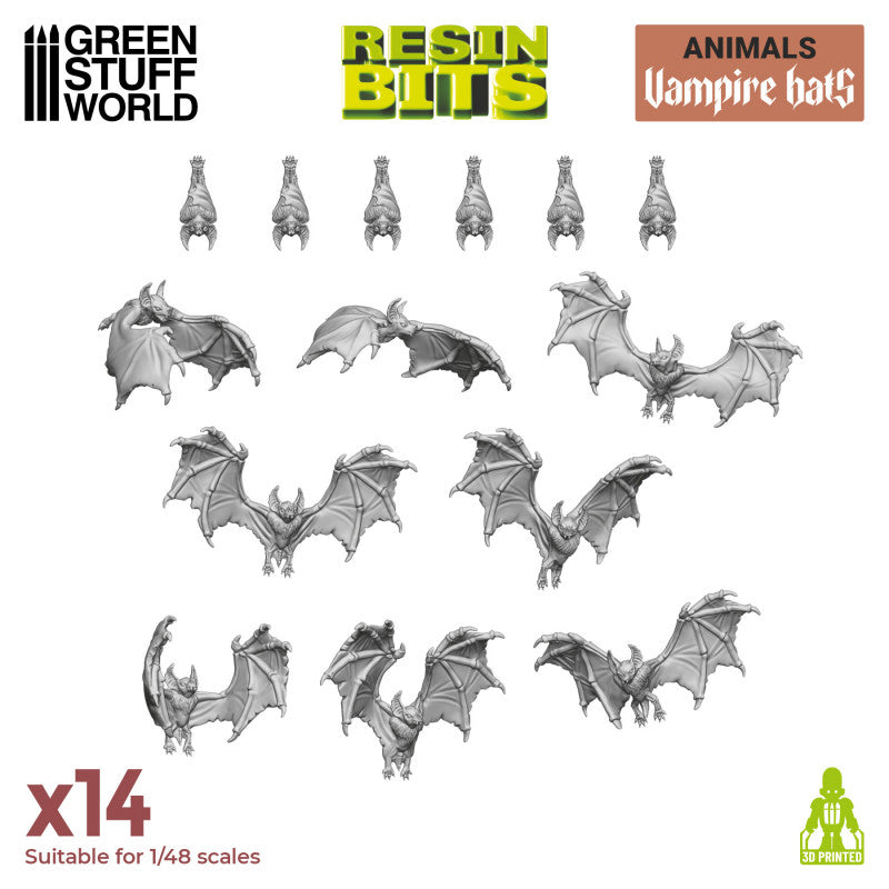 Vampire Bats - Resin Set 1:48