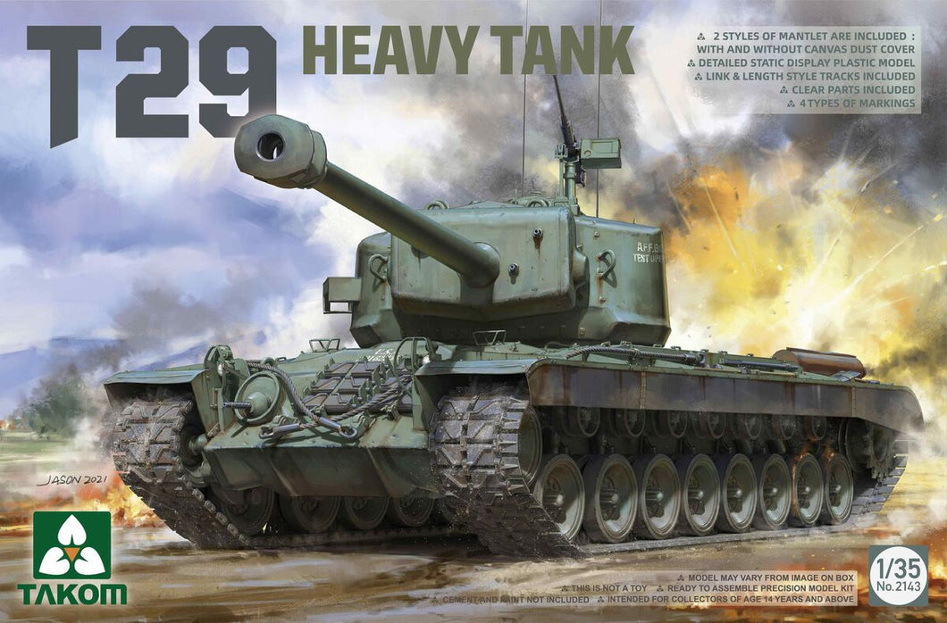 T29 Heavy Tank 1:35