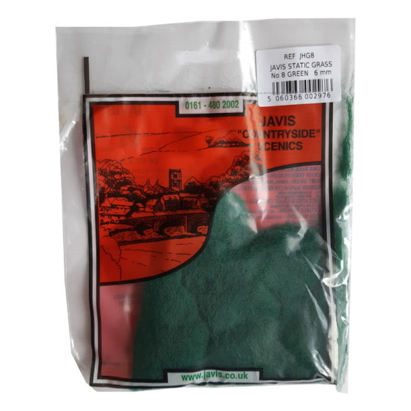 Static Grass No. 8 - Green 6mm