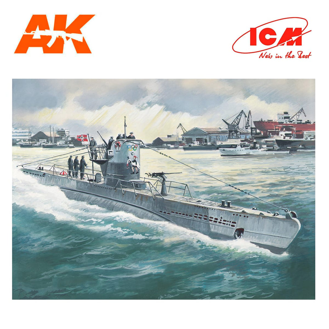 U-Boat Type IIB (1943) 1:144