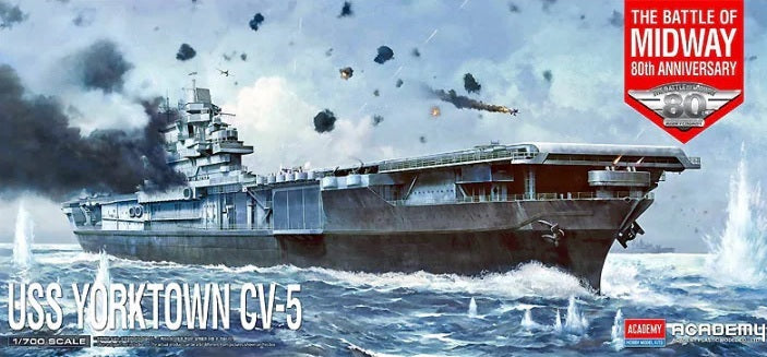 US Aircraft Carrier Yorktown CV5 1:700