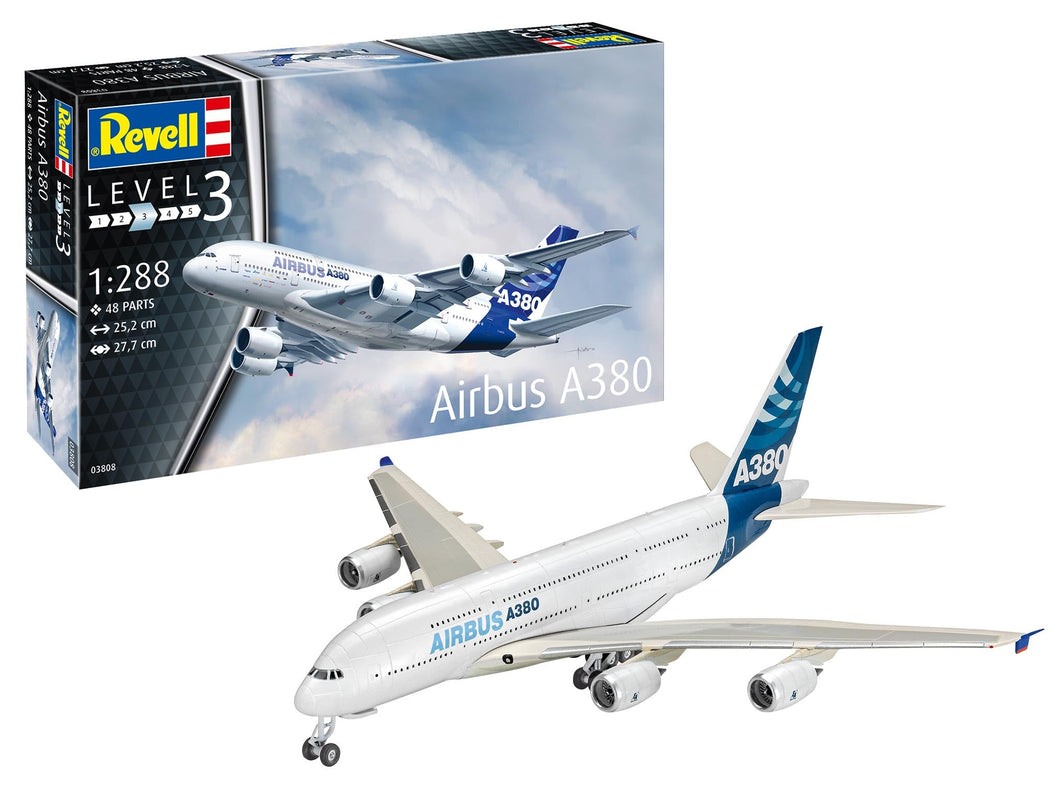 Airbus A380 1:288 scale