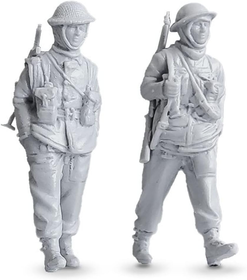 WWII British Soldiers 1:48 (Resin)