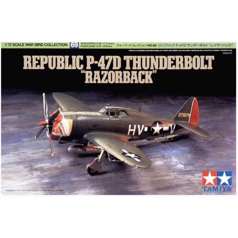 P-47 Thunderbolt Razorback 1:72