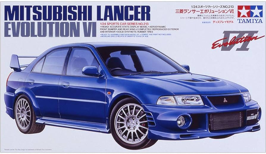 Mitsubishi Lancer Evolution VI 1:24scale