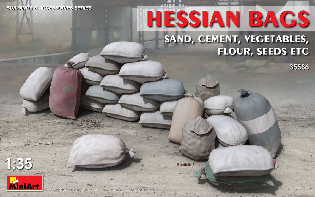 Hessian Bags 1:35 Scale
