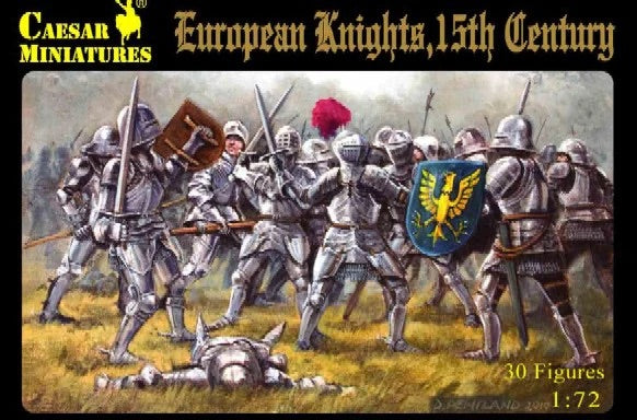 European Knights 15th Century 1:72 Caesar Miniatures