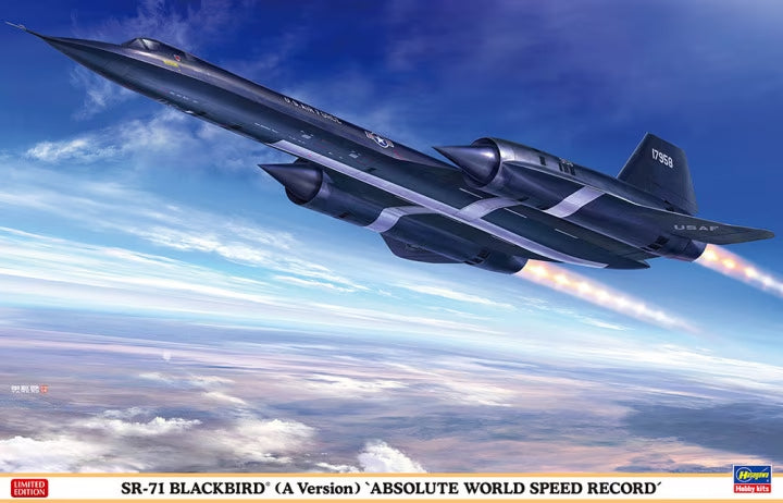 SR-71 Blackbird (A Version) 'Absolute World Speed Record' 1:72