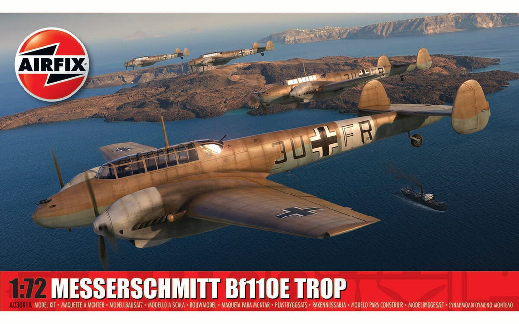 Messerschmitt Bf 110E Trop 1:72