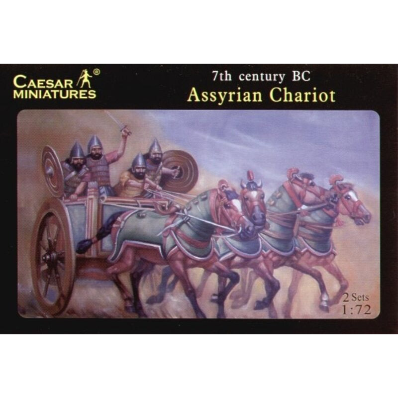 Assyrian Chariots (2 Sets) 1:72 Caesar Miniatures