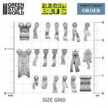 Load image into Gallery viewer, Resin Bits - Purity Seals (Chaos) 1/48 scale

