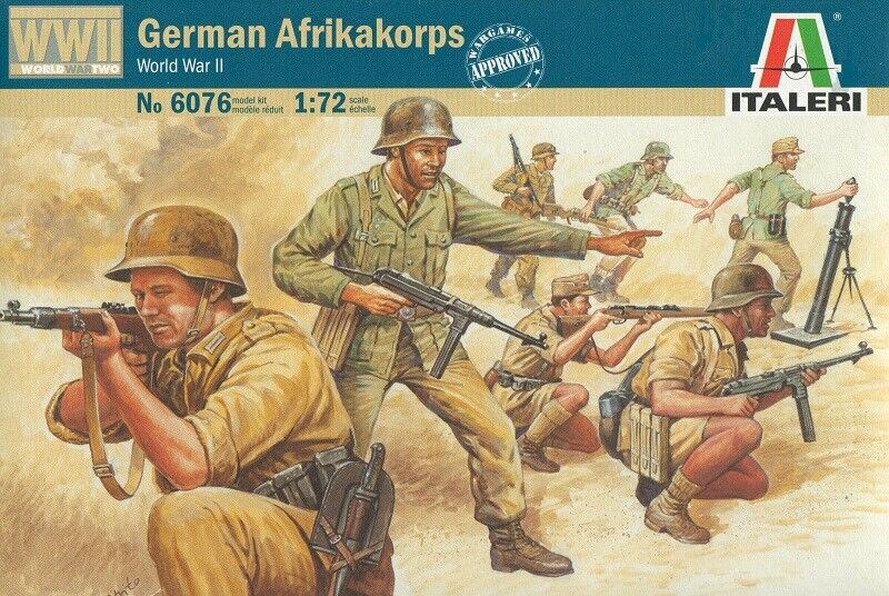 German Afrikakorps (WWII) 1:72 scale