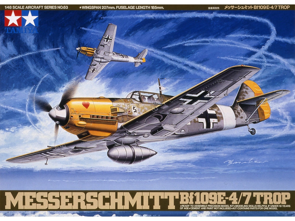 Messerschmitt Bf109 E-4/7 Trop 1:48 scale