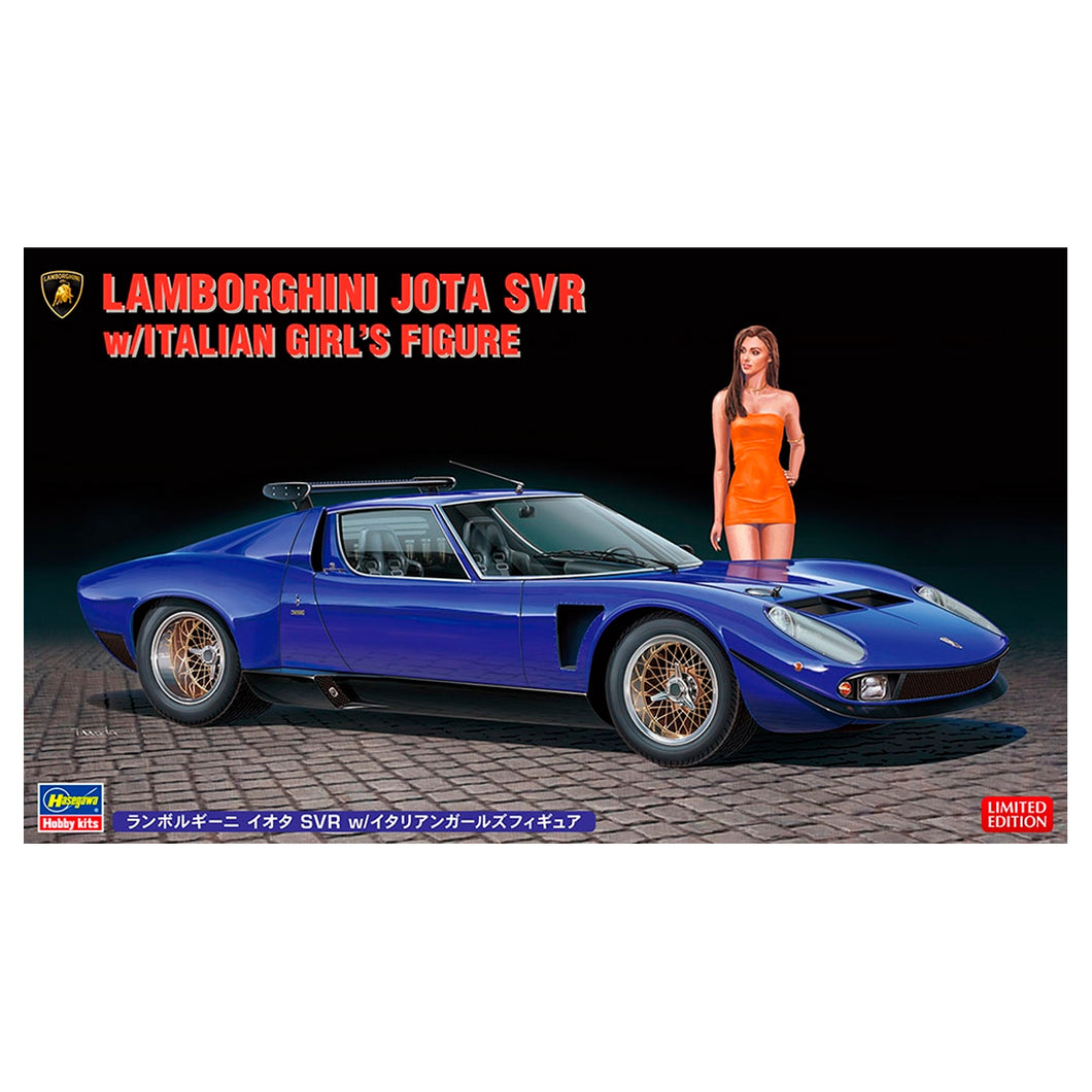 Lamborghini Jota SVR w/Italian Girl’s Figure (Limited Edition) 1:24 scale
