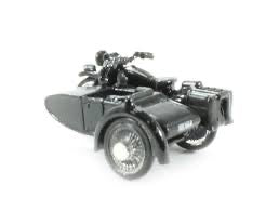 BSA Motorcycle and sidecar - Police