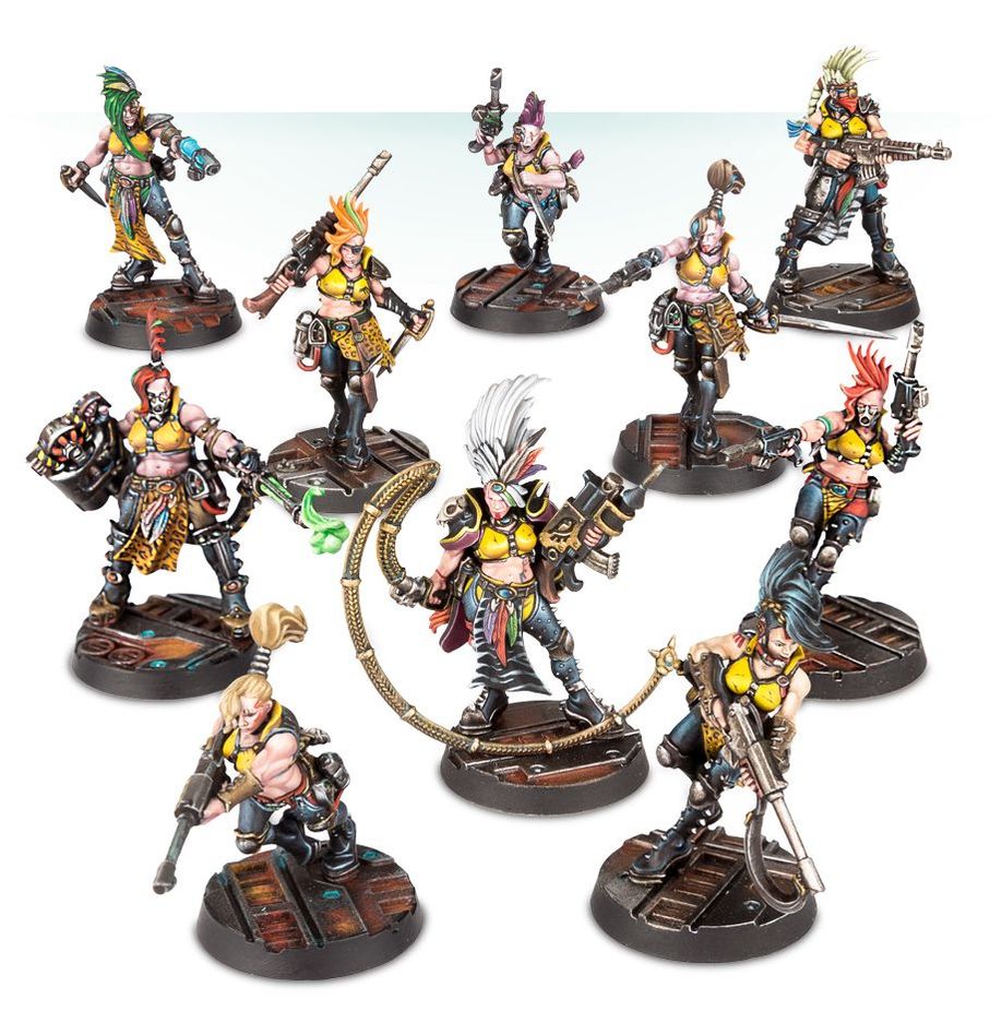 NECROMUNDA: Escher Gang