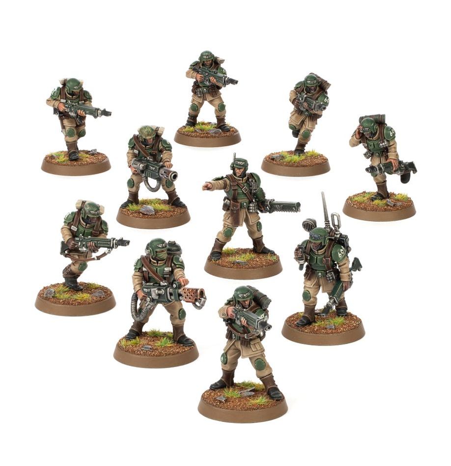 ASTRA MILITARUM: Cadian Shock Troops