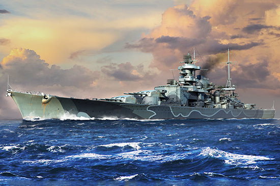 German Battleship Scharnhorst 1:700