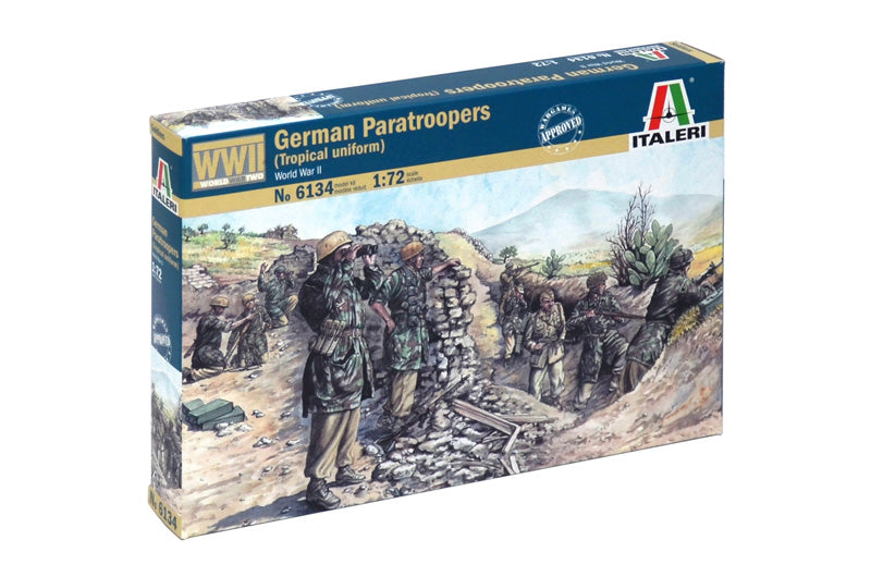 German Paratroopers (tropical) 1:72