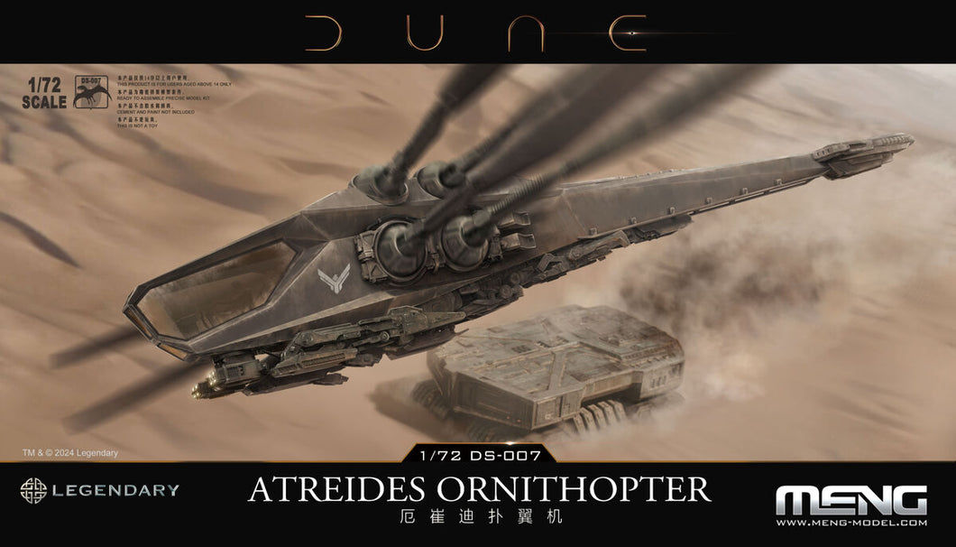 Dune Atreides Ornithopter - 1:72