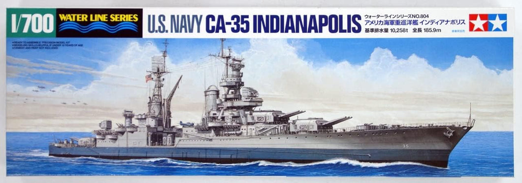 US Navy CA-35 Indianapolis 1:700 (Waterline Series)