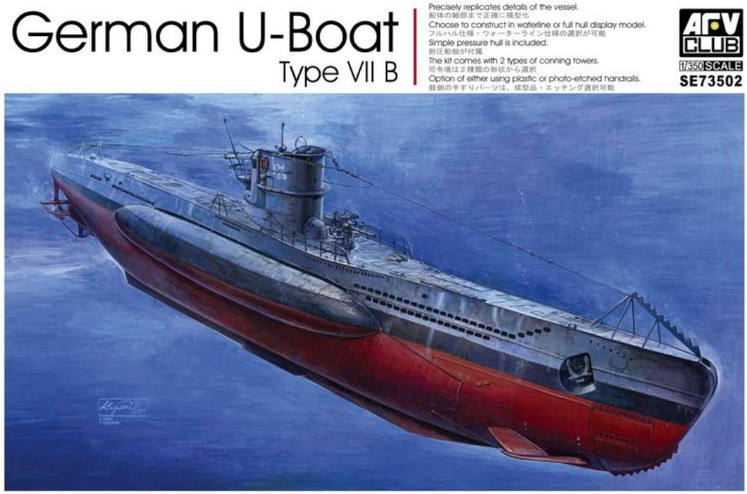 German U Boat Type VII /B 1:350