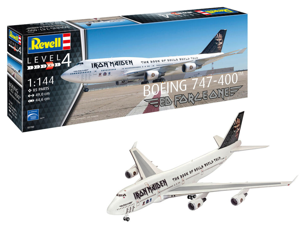 Boeing 747-400 - IRON MAIDEN Ed Force One 1:144