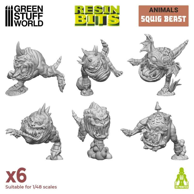 Squig Beasts 1:48 scale