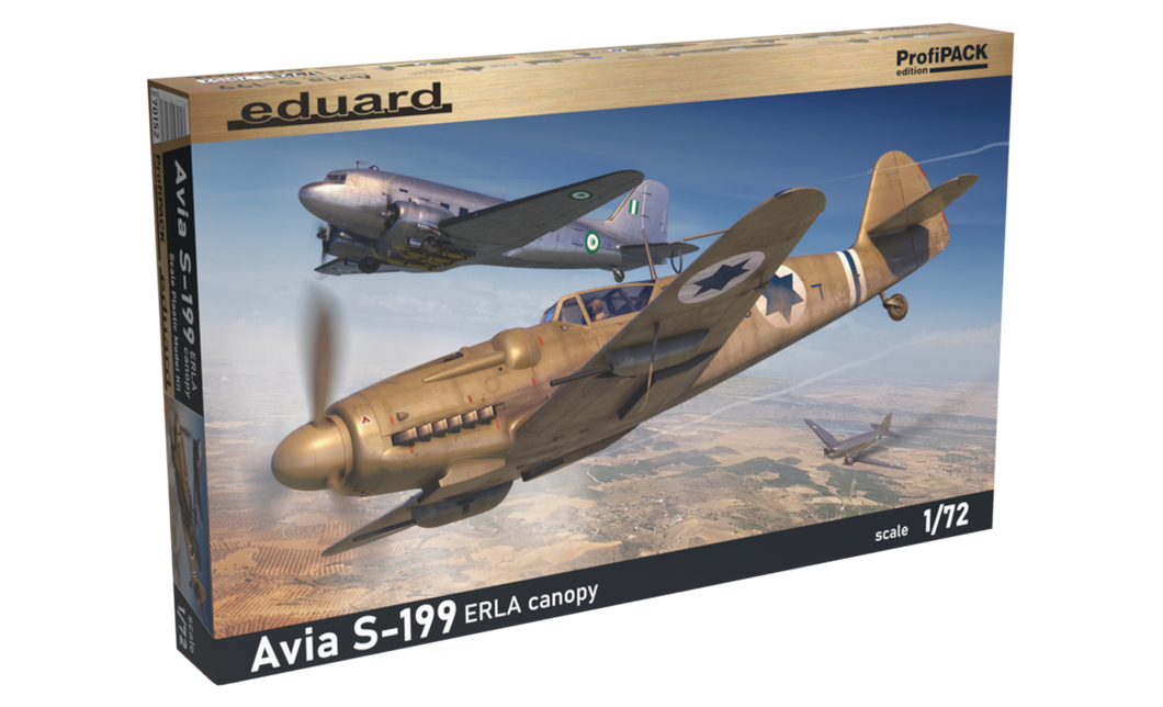 Avia S-199 ERLA canopy 1:72 Profipack