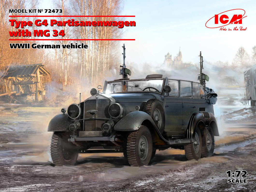 Mercedes Benz Typ G4 ’Partisanenwagen‘ 1:72