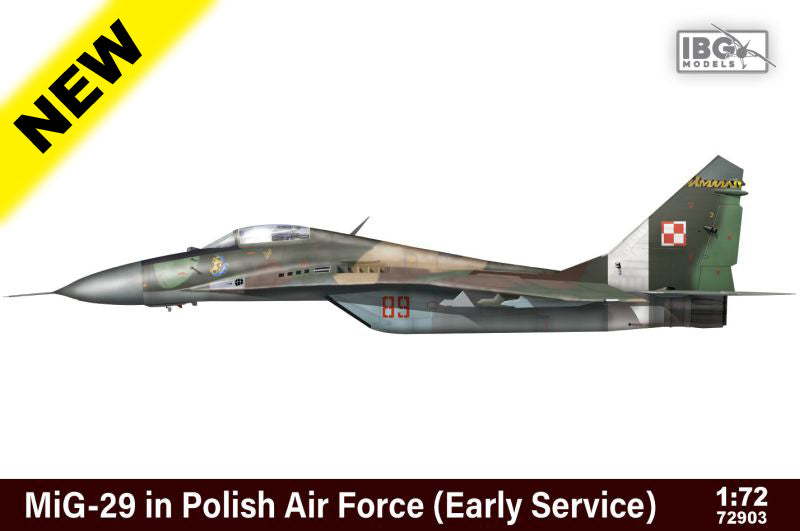 MiG-29 in Polish Air Force (Early Service) 1:72 Limited Edition