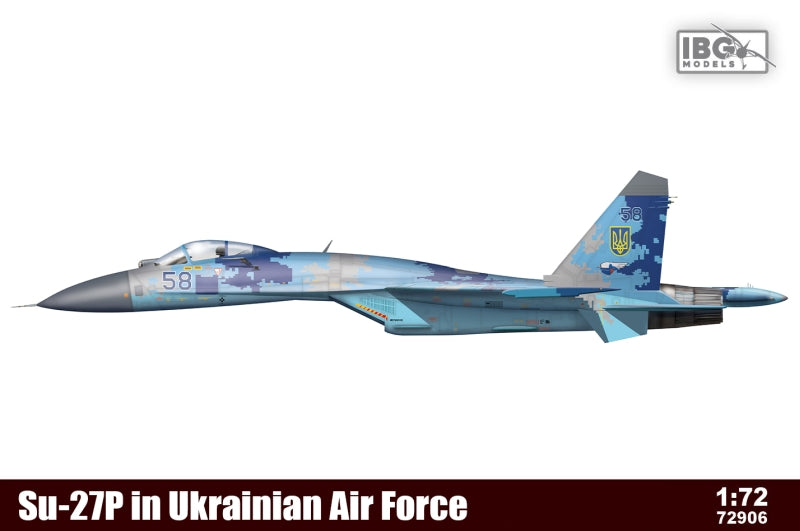 Su-27P in Ukrainian Air Force 1:72 Limited Edition