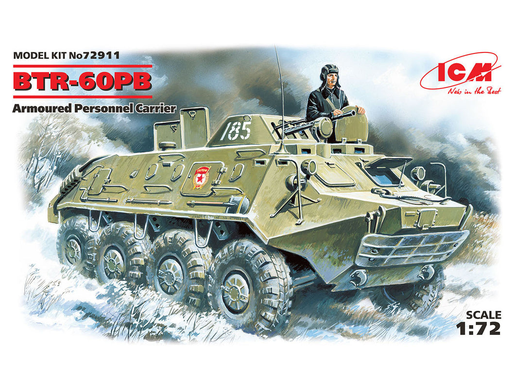 BTR-60PB Armored Personnel Carrier 1:72