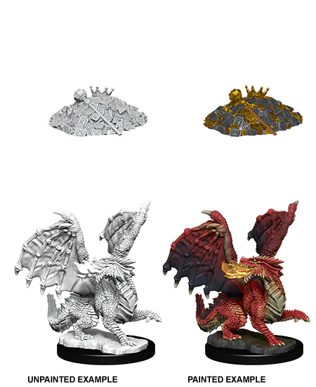 D&D Nolzurs Marvelous Miniatures: Red Dragon Wyrmling