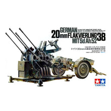 Load image into Gallery viewer, German 20mm Flakvierling 38 mit Sd.Ah.52 1:35 scale
