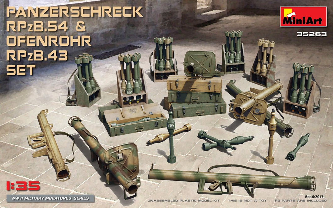 Panzerschreck RPzB.54 & Ofenrohr RPzB.43 Set 1:35