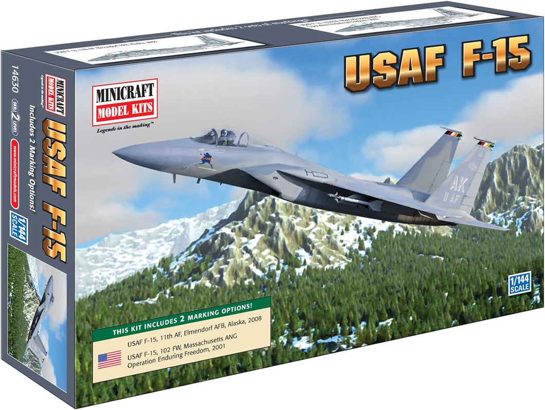 USAF F-15 Airplane 1:144