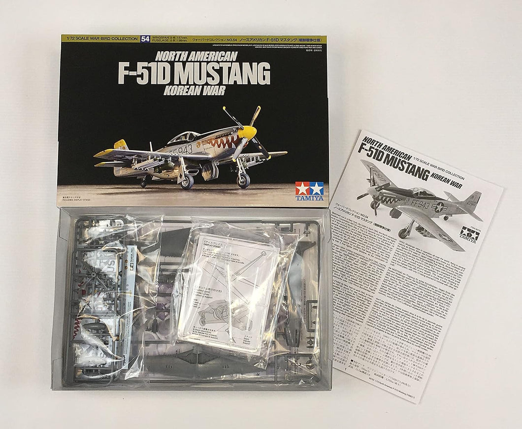 North American F-51D Mustang (Korean War) 1:72