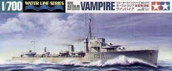 Royal Australian Navy Destroyer Vampire 1:700 (Waterline Series)