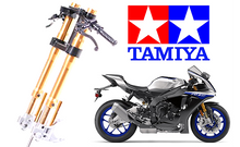 Load image into Gallery viewer, Yamaha YZF-R1M Front Fork Set 1:12scale
