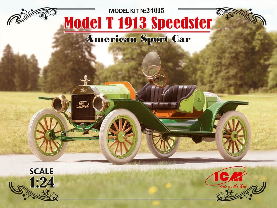 Model T 1913 Speedster American Sport Car 1:24