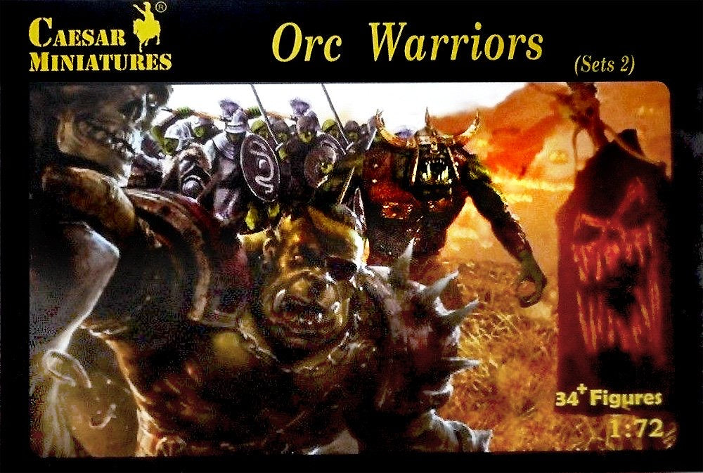 Orc Warriors Set 2 1:72 Caesar Miniatures