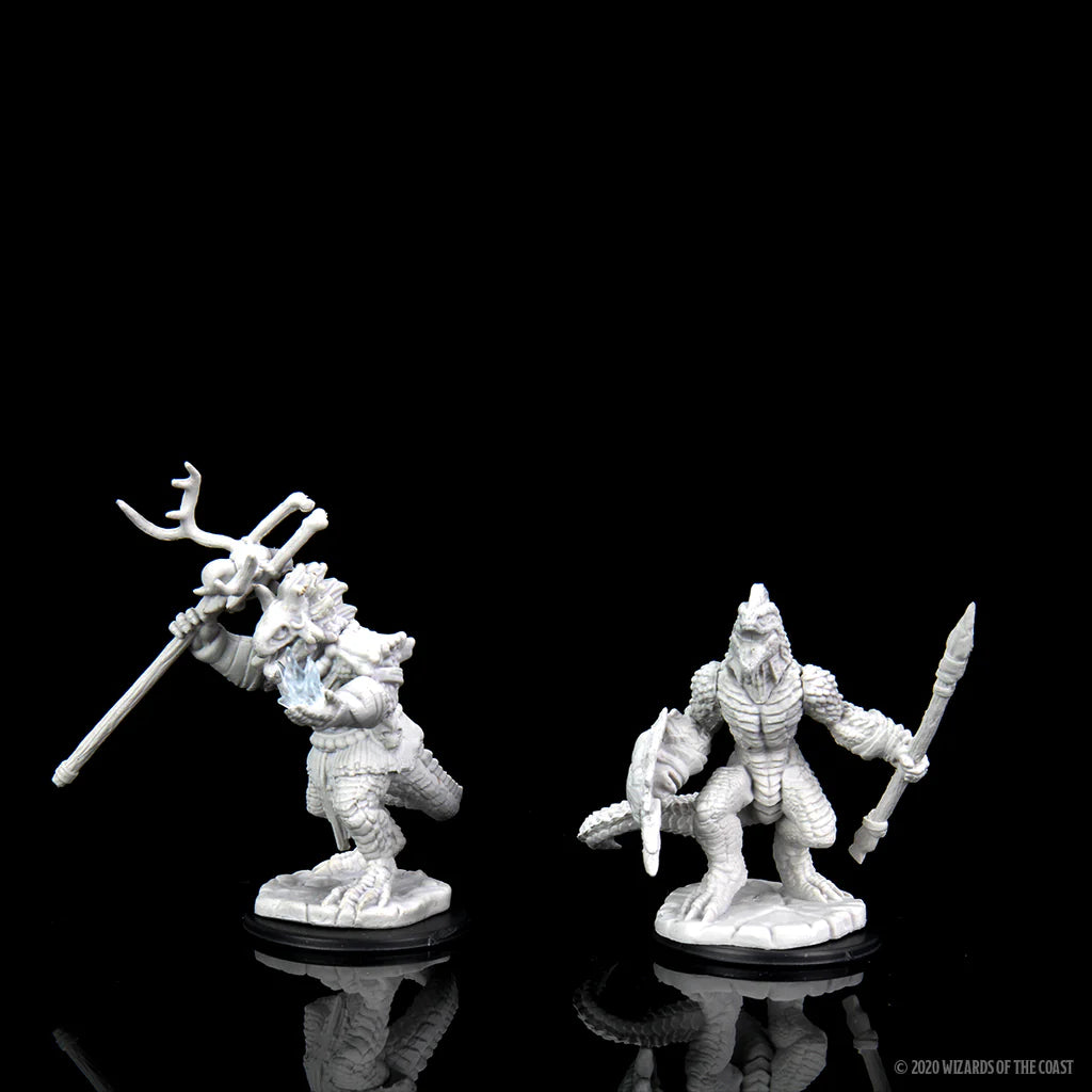 D&D Nolzurs Marvelous Miniatures: Lizardfolk & Lizardfolk Shaman